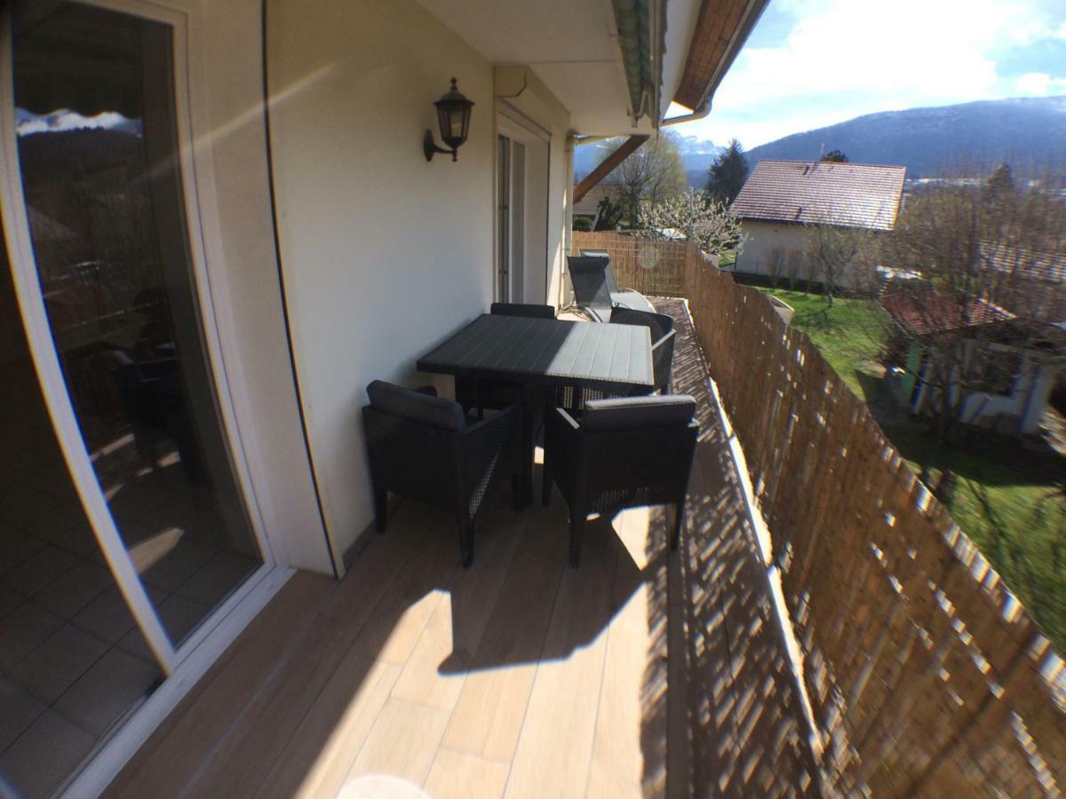 Lac et Montagne: Spacious Apartment with Terrace near St Jorioz Saint-Jorioz Exterior photo